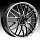 Drifz 302MB 302 Vortex Machined w/ Gloss Black Custom Rims Wheels