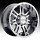 Gear Alloy 737C Challenger Chrome Plated Custom Wheels Rims