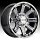 Gear Alloy 738V Switchback Chrome PVD Custom Wheels Rims