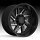 Gear Alloy 748BM Hacksaw Black Milled Custom Wheels Rims