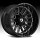 Gear Offroad 764BM Leverage Gloss Black Milled Custom Truck Wheels Rims