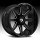 Gear Offroad 765BM Ridge Gloss Black Milled Custom Truck Wheels Rims