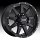 Gear Alloy 728B Overdrive Satin Black Custom Rims Wheels