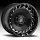 Gear Offroad 756MB Orbit Gloss Black Machined Custom Wheels Rims