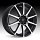 ICW Racing 215MB Banshee Machined Satin Black Custom Rims Wheels