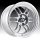 Konig Wideopen 47MS WI Silver w/ Machined Lip Custom Rims Wheels