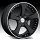 Maas 205MB 205 M205 Matte Black and Machined Custom Rims Wheels