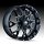 Mayhem Warrior 8015 Gloss Black Milled Custom Wheels Rims