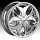 Mazzi Fatal 345 Chrome Custom Wheels Rims