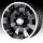 Mazzi Hulk 755 Black w/ Machined Lip Custom Wheels Rims