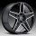 Motiv 415MB Mythic Gloss Black Machined Custom Wheels Rims