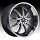 Motiv 408CB Millenium Chrome w/ Gloss Black Accents Custom Rims Wheels