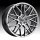 Platinum 459G Retribution Bright Graphite Custom Wheels Rims