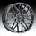 Platinum 459GN Retribution Gloss Gunmetal Custom Wheels Rims