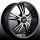 Platinum 122 Wolverine Machined Black Custom Rims Wheels