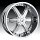 Platinum 295C 295 Flair RWD Chrome Custom Rims Wheels