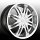 Platinum 298S 298 / 299S 299 Diamonte Silver w/ Machined Lip Custom Rims Wheel