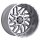 TIS Offroad 544BSM Brushed Silver Milled Custom Truck Wheels