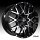 TIS Wheels 549MB Machined Gloss Black Custom Truck Wheels