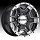 Ultra 178B Mongoose Machined Black Custom Wheels Rims