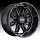 Ultra 241BM Gunner Gloss Black Milled Custom Wheels Rims