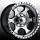 Ultra 175M 175 Rogue Machined and Black Custom Rims Wheels