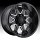 Ultra 198 Bolt Semi Gloss Black Milled Accents Custom Rims Wheels