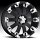 Ultra 227 / 228 Mammoth Matte Black w/ Diamond Machined Custom Rims Wheels