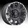 Walker Evans 505 Bullet Proof Satin Black Machined Custom Wheels Rims