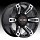 Worx Alloy 803 Beast Gloss Black with Milled Accents Custom Wheels Rims