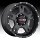 Worx Alloy 802 Havoc Satin Black Custom Rims Wheels