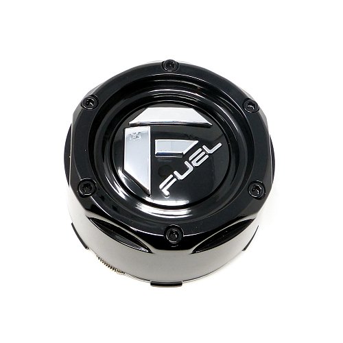 1003-50SB / Fuel Gloss Black Snap-In Center Cap 1