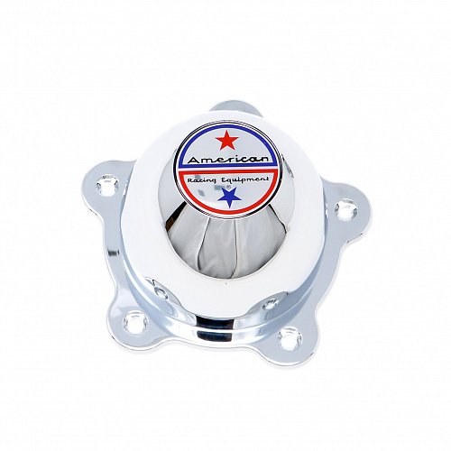 1055001 / American Racing Bolt-On Chrome Center Cap 1