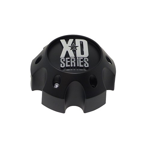 1079L140MB / XD Series 800 Misfit Black 6x135 Bolt On Center Cap 1