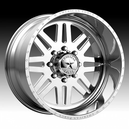 American Force Liberty SS Polished Custom Wheels Rims 1