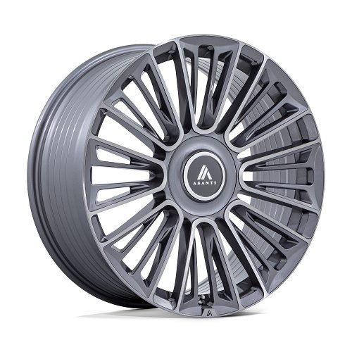 Asanti Black Label ABL49 Premier Brushed Anthracite Custom Wheels 1