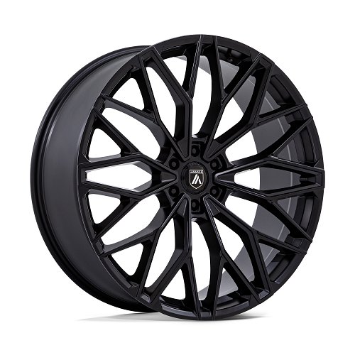 Asanti Black Label ABL50 Mogul 6 Matte Black Custom Wheels 1