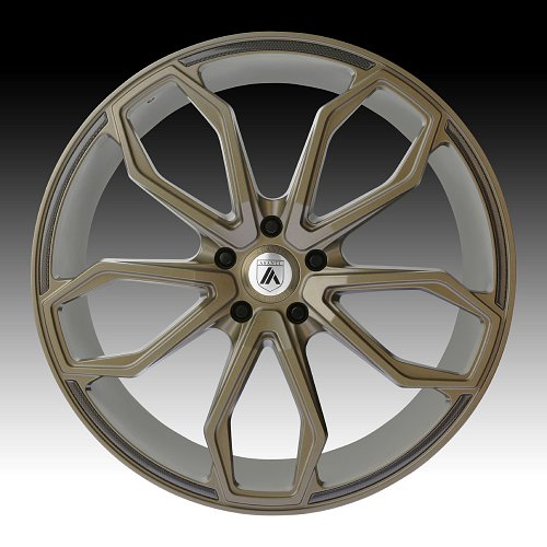 Asanti Black Label ABL-19 Satin Bronze Custom Wheels Rims 2