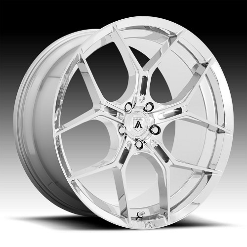 Asanti Black Label ABL37 Monarch Chrome Custom Wheels 1