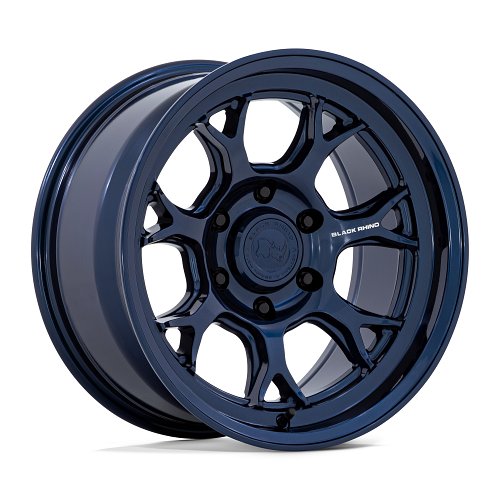 Black Rhino Etosha Midnight Blue Custom Wheels 1