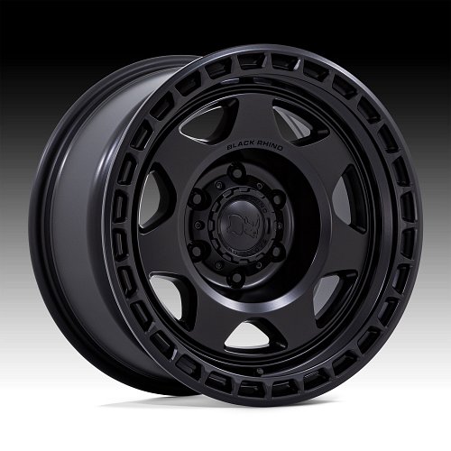 Black Rhino Voyager Matte Black Custom Wheels 1