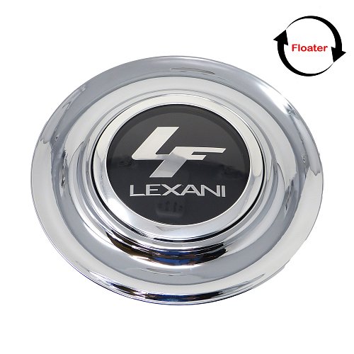 C-XLC695/696C / Lexani Mugello & Wraith XL-C Floating Chrome Snap In Cap 1