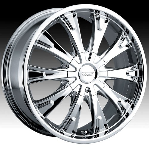 Cruiser Alloy 903C 903 Cake FWD Chrome Custom Rims Wheels 1