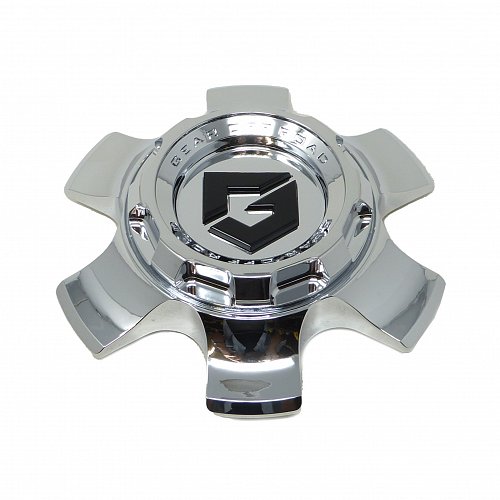 CAP-6H-C21 / Gear Offroad Chrome Snap In Center Cap 1