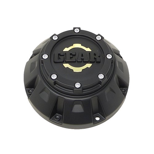 CAP-738B / Gear Alloy Satin Black Snap-In Center Cap 1