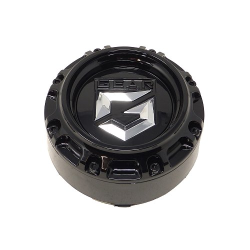 CAP-8L-B20 / Gear Alloy Gloss Black Center Cap 1