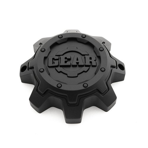 CAP-8L-M17 / Gear Alloy Satin Black  Bolt-On Center Cap 1