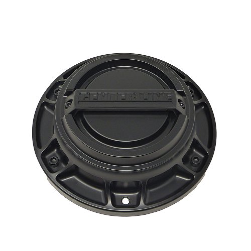 CAP-CLM6X-CL / Center Line Matte Black Bolt On Center Cap 1