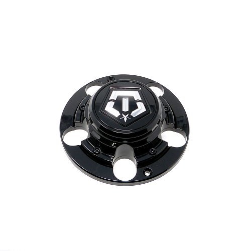 CAP-TIS-5H2-B / TIS Gloss Black Bolt-On Center Cap 1