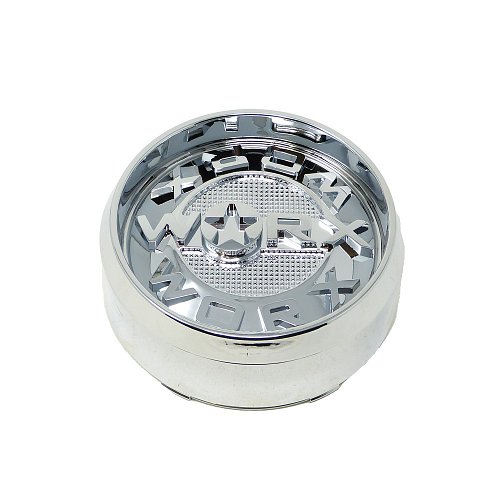 CAP-WX8-C20 / Worx Alloy Chrome 8-Lug Snap Snap On Center Cap 1